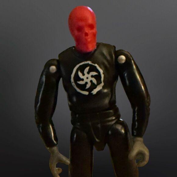 Unbranded Croatian Red Skelton Articulated Action Figure 3” A8 RARE FIND - Picture 2 of 6